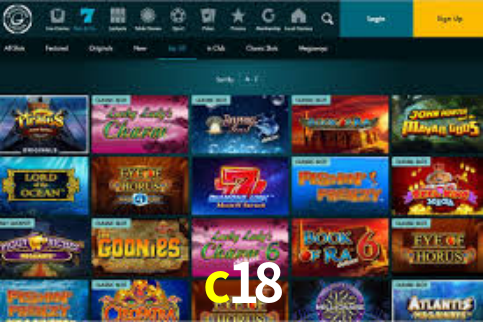 Interface do App c18